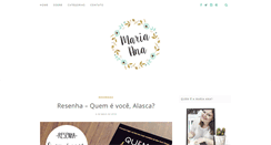 Desktop Screenshot of marianapereira.com